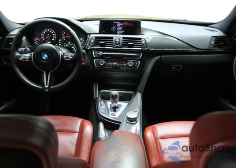 2015 BMW M3 from USA, damaged, VIN WBS3C9C5XFP804413